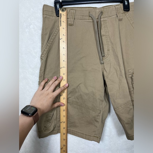 Wrangler Relaxed Fit Tan Cargo Shorts Size Medium - Picture 4 of 7